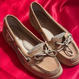 Sperry Women's Beige Loafers top slider classic y2k